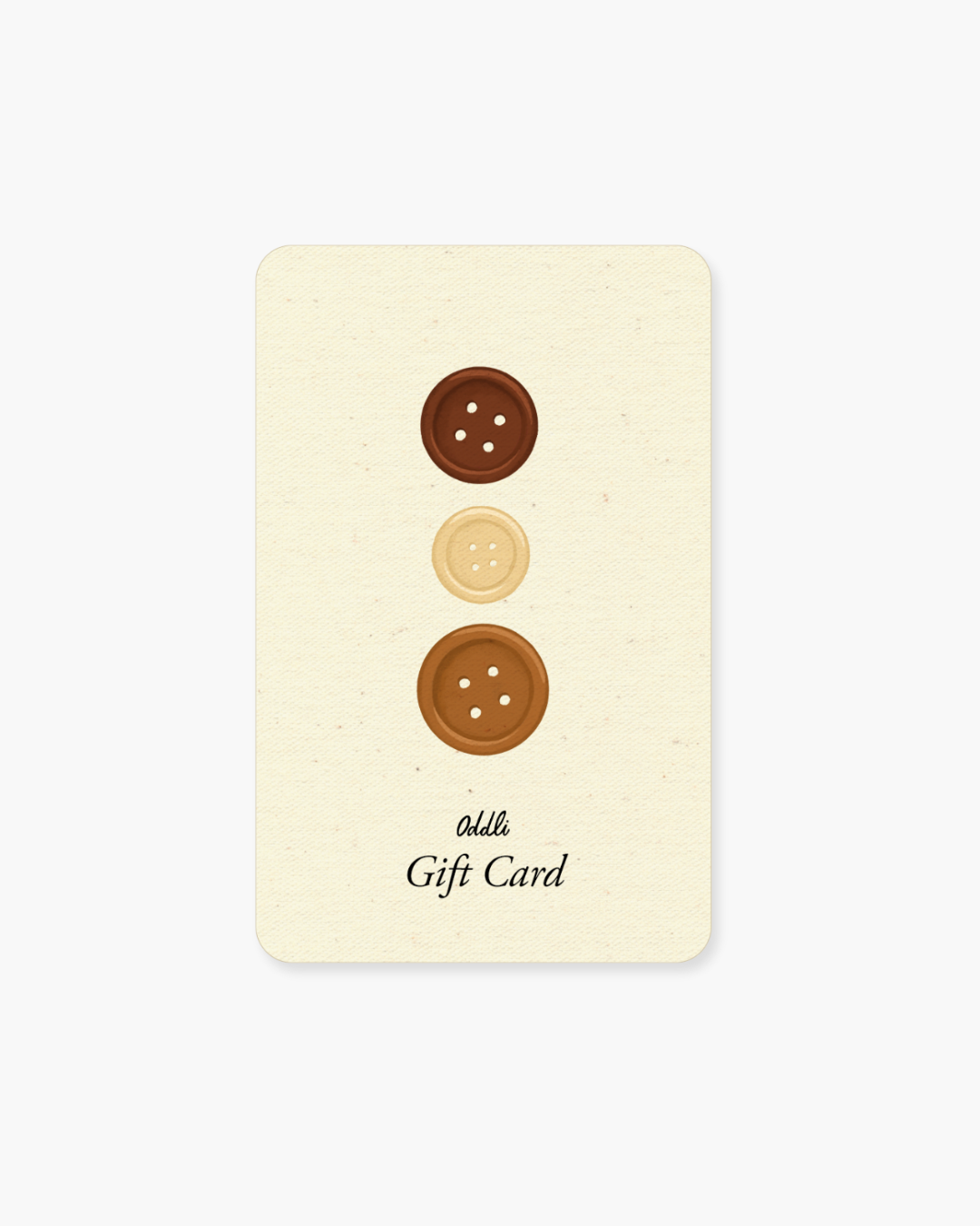 Oddli Digital Gift Card