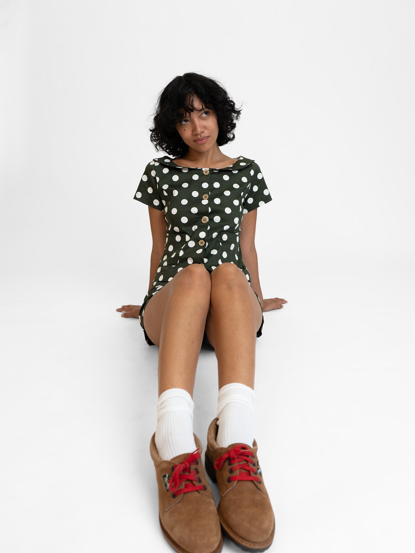 Button Suit Top