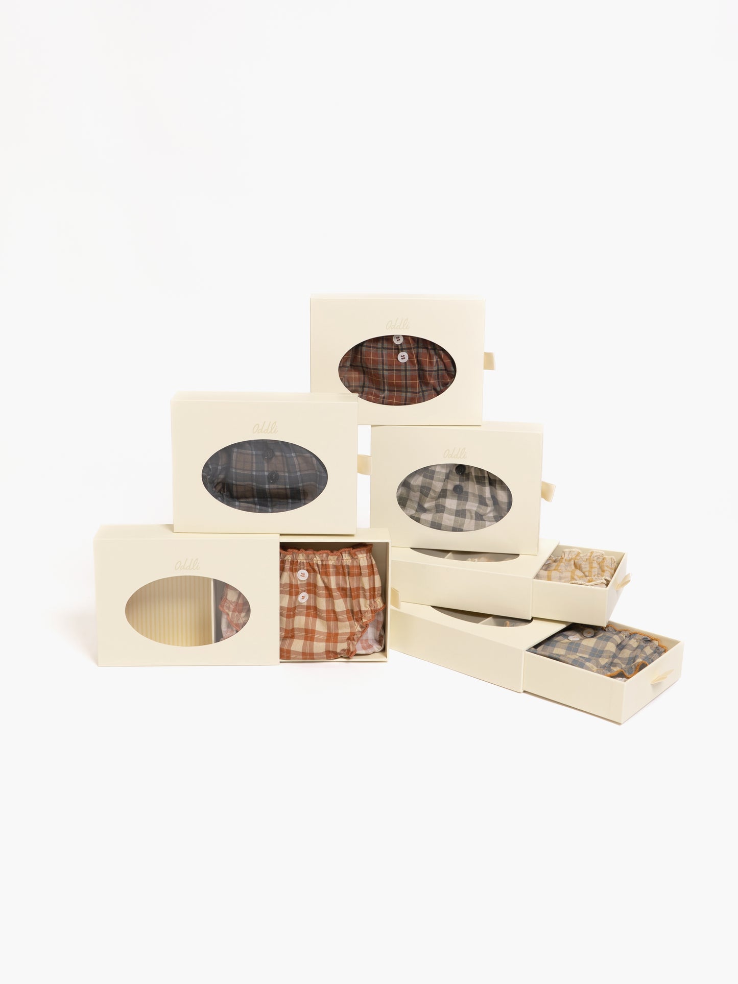 Oddli Plaid Bralette