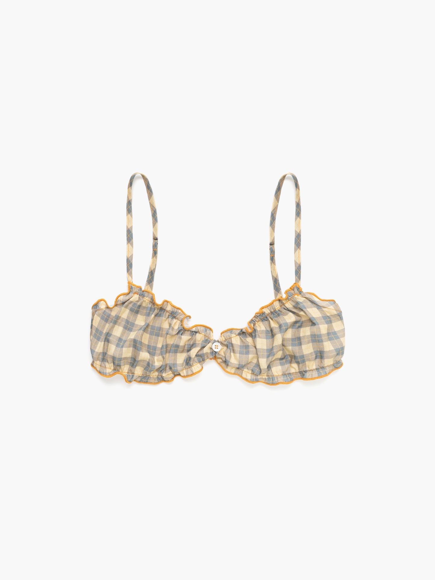 Oddli Plaid Bralette