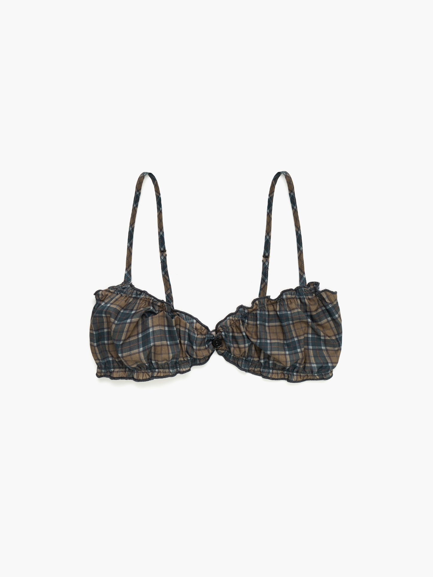 Oddli Plaid Bralette