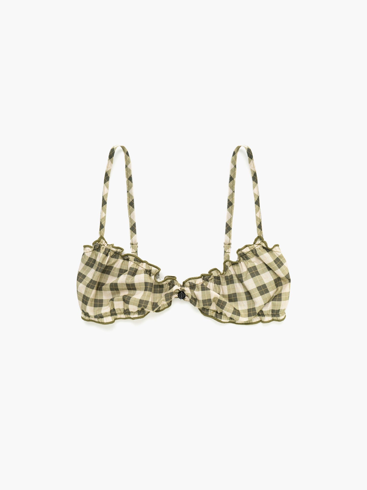 Oddli Plaid Bralette