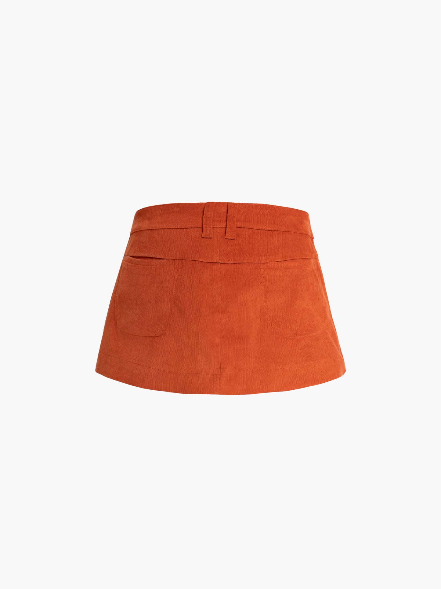 Button Suit Mini Skirt