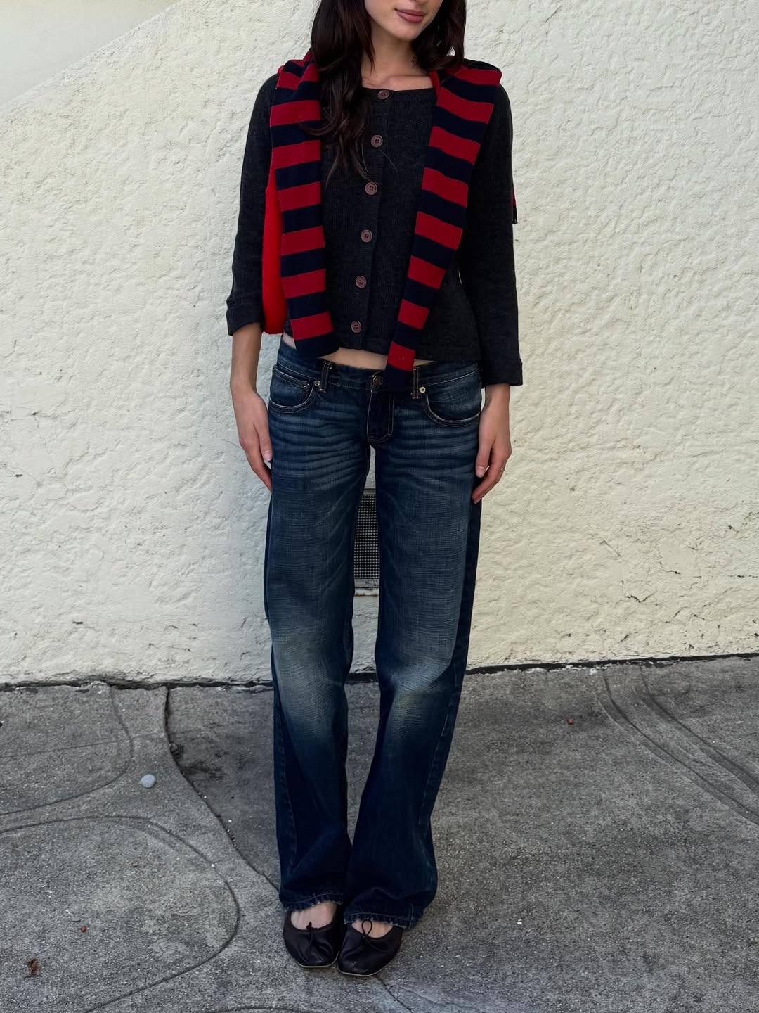 3/4 Sleeve Cashmere Cardigan