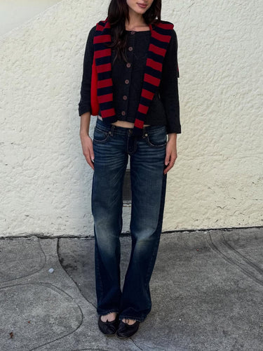 3/4 Sleeve Cashmere Cardigan