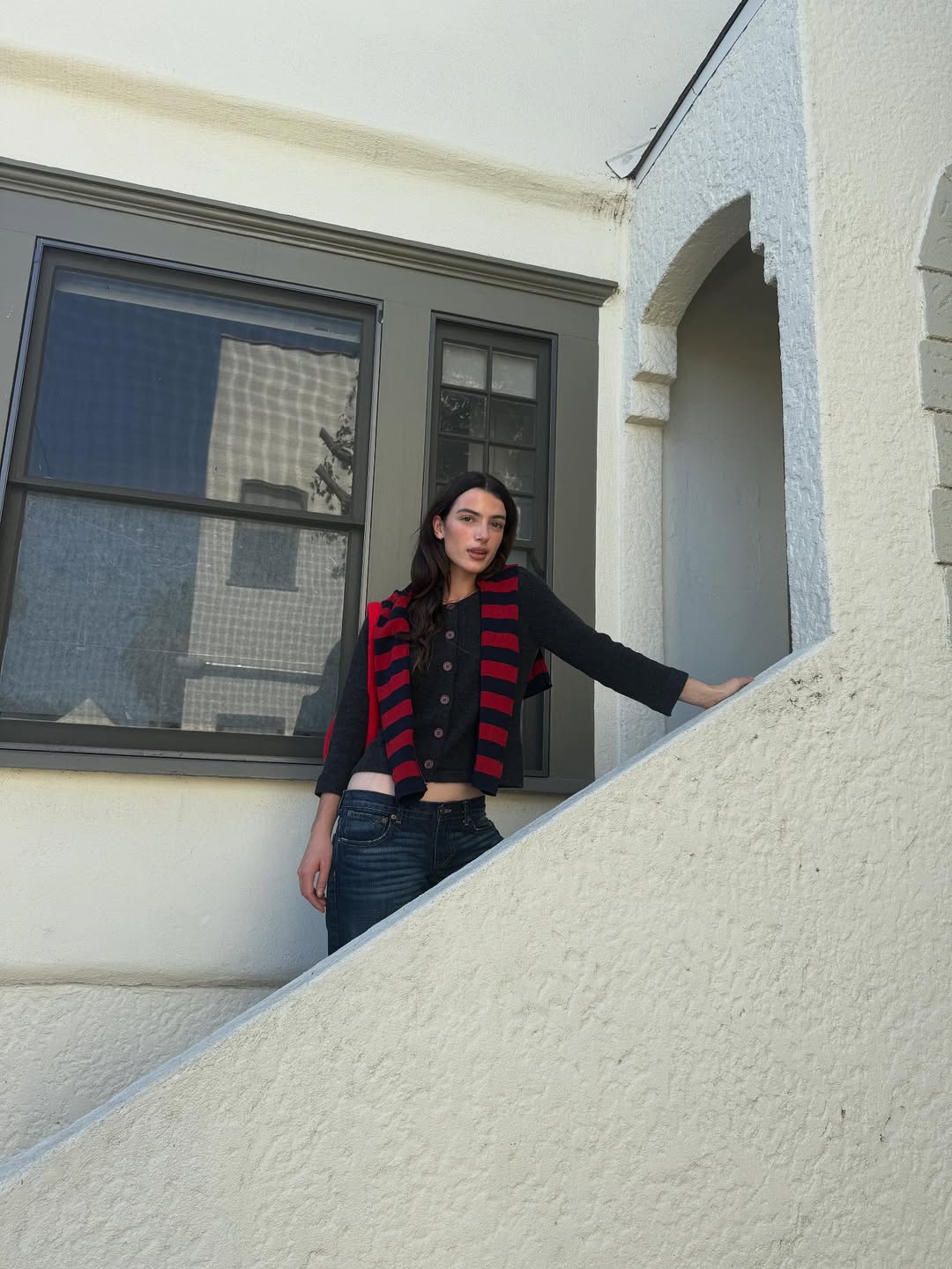 3/4 Sleeve Cashmere Cardigan