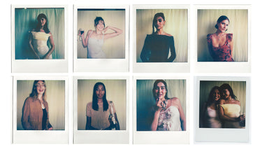 grid of polaroids