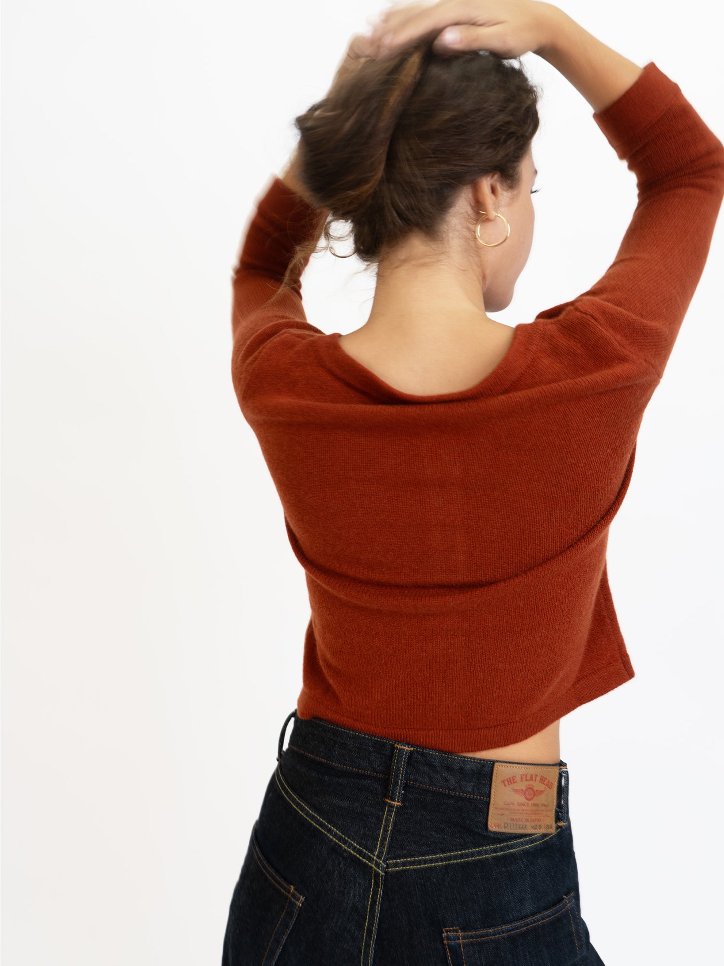 3/4 Sleeve Cashmere Cardigan