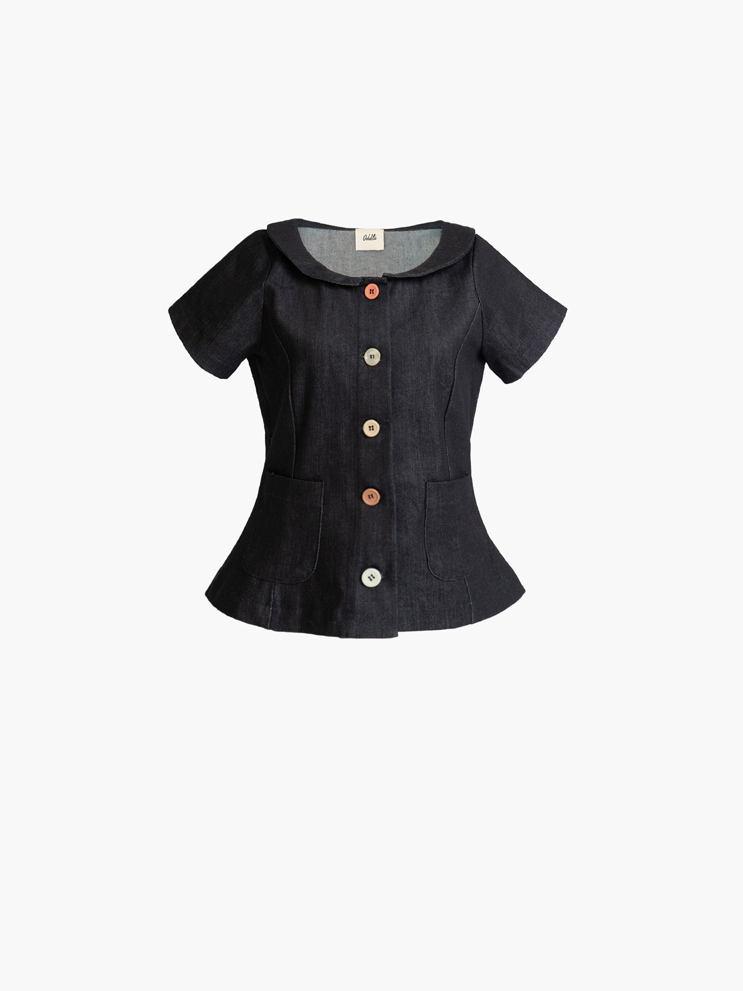 Button Suit Top in Denim (preorder)
