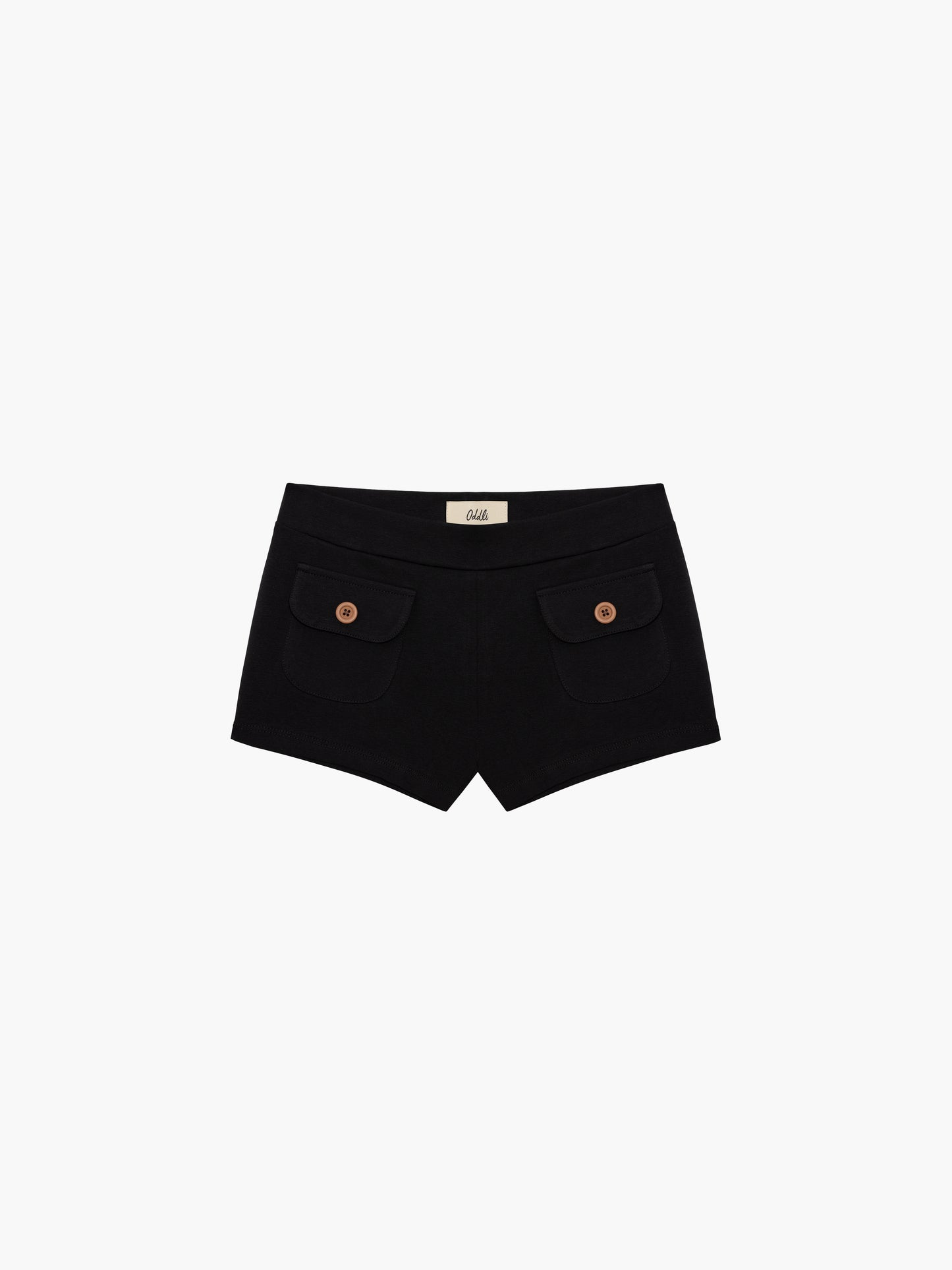 Button Mini Shorts