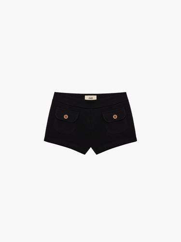 Button Mini Shorts