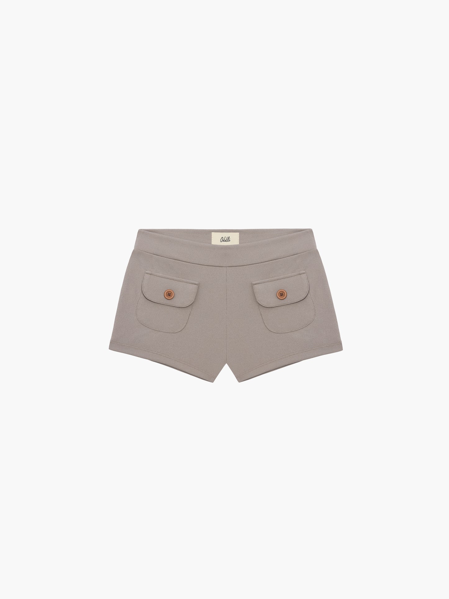 Button Mini Shorts