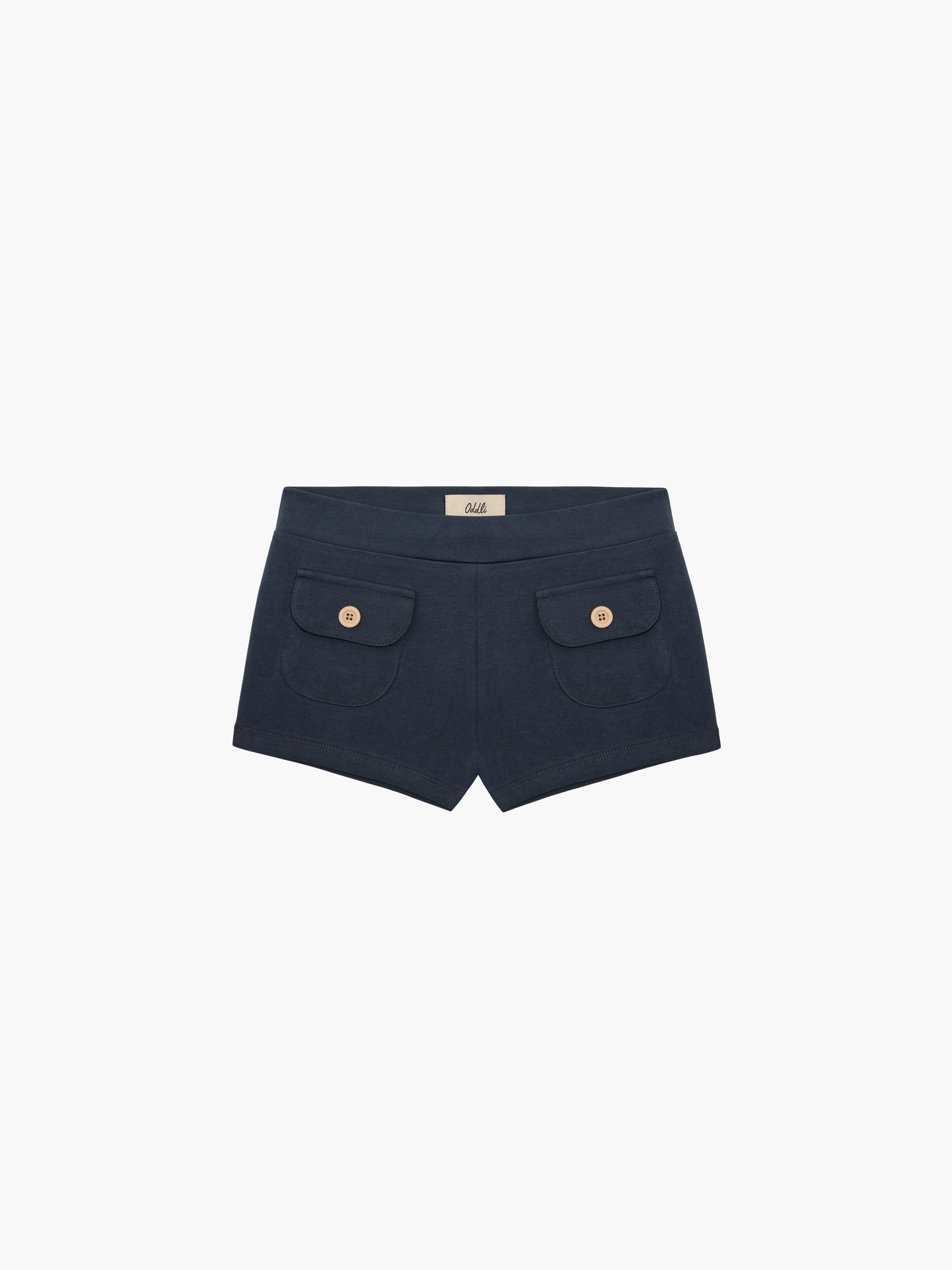 Button Mini Shorts