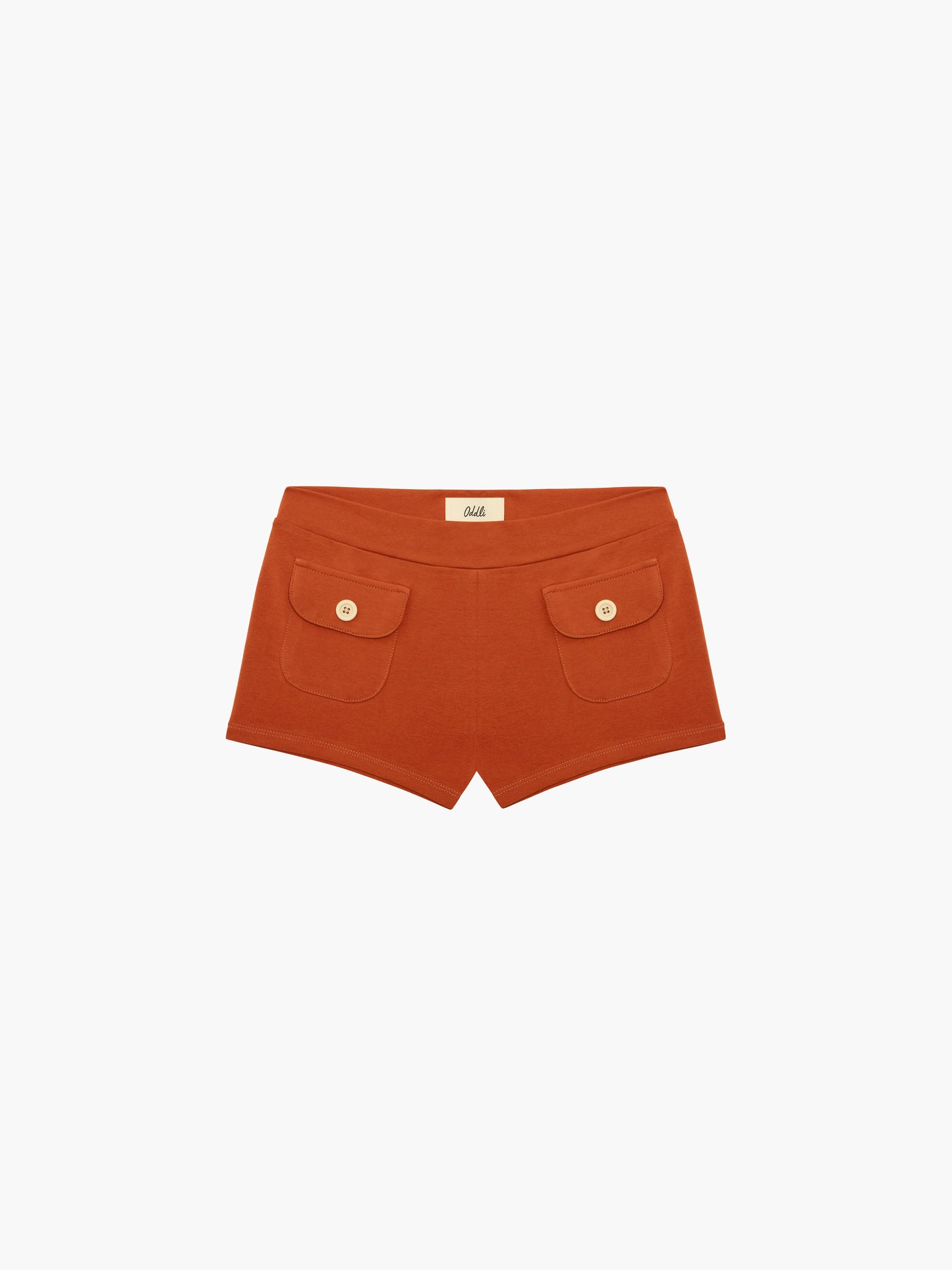 Button Mini Shorts