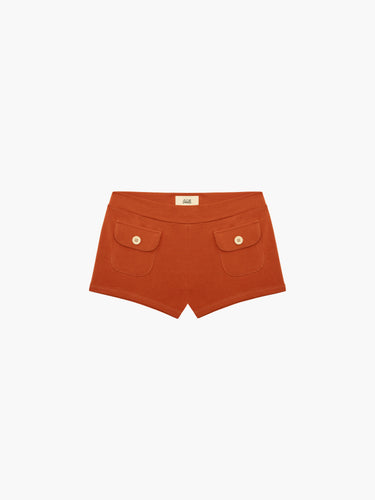Button Mini Shorts