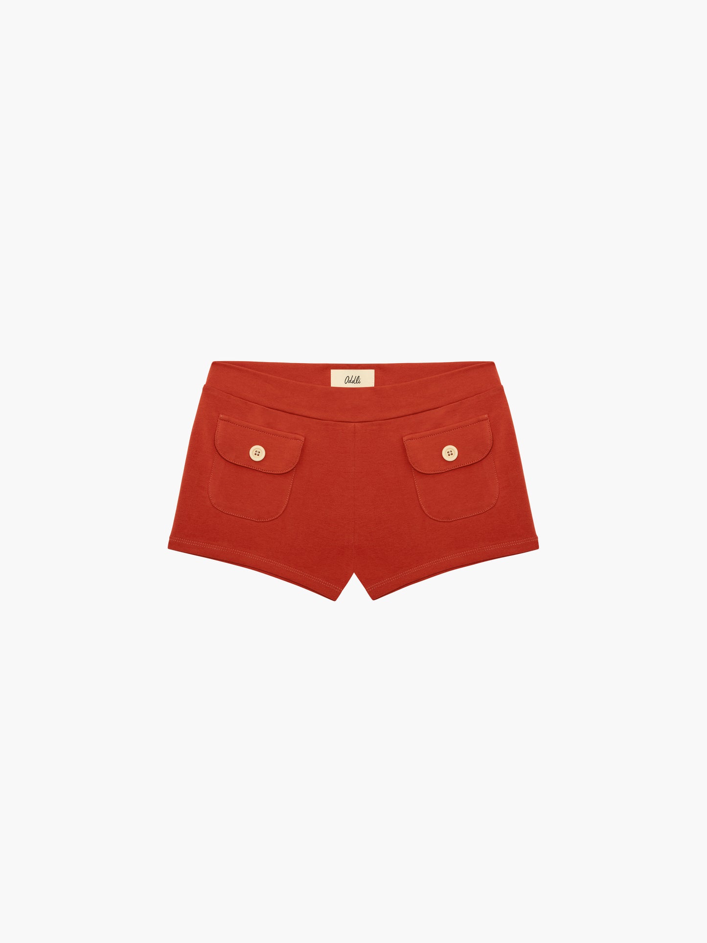 Button Mini Shorts