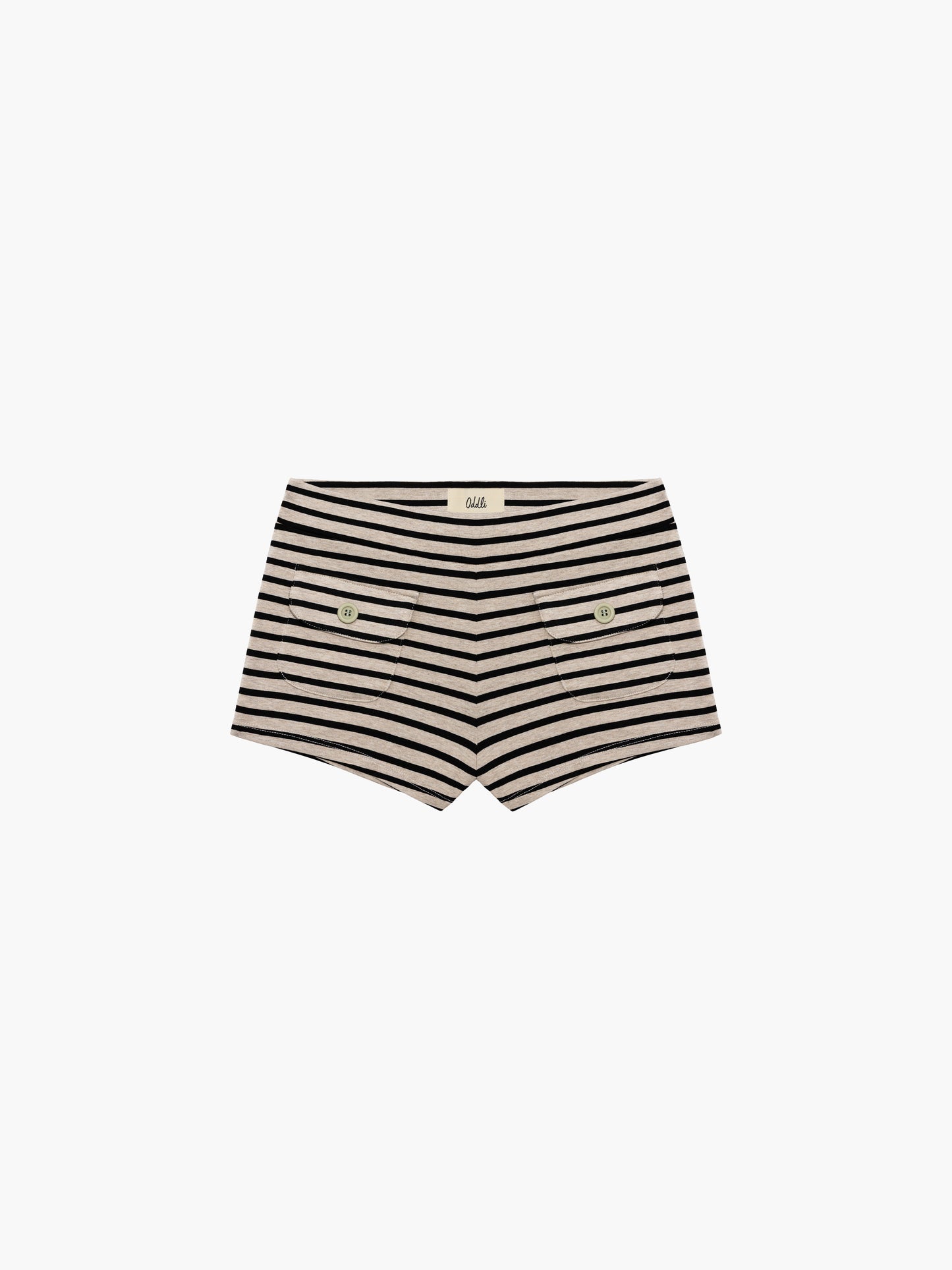 Button Mini Shorts