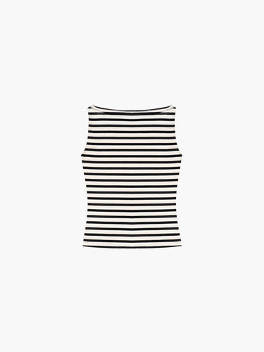 Oddli Sleeveless Top - stripe