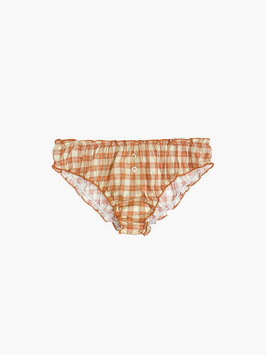 Oddli Oddli Plaid Bloomers - blush plaid