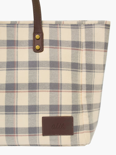 Large Plaid Bag