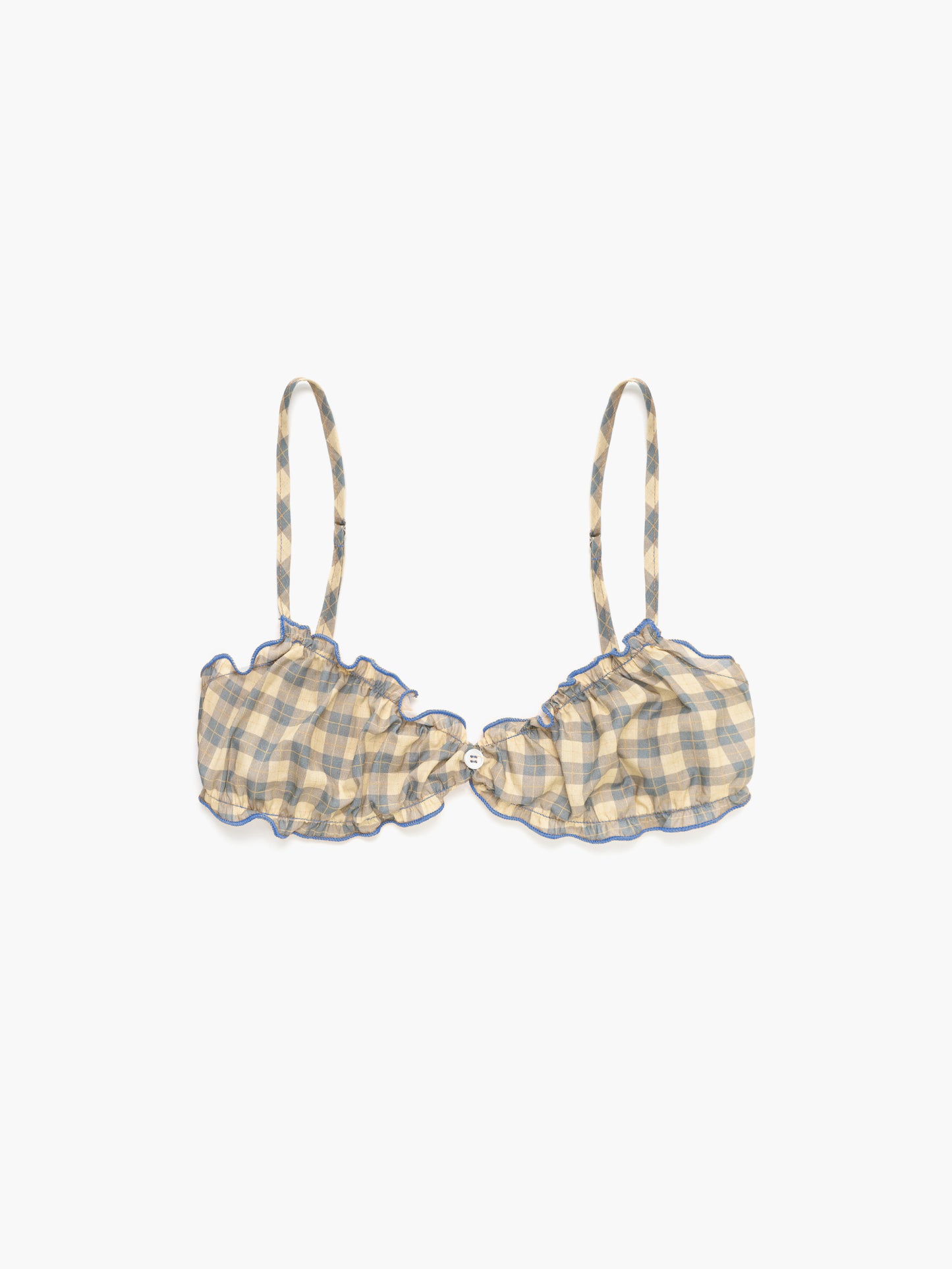 Oddli Plaid Bralette