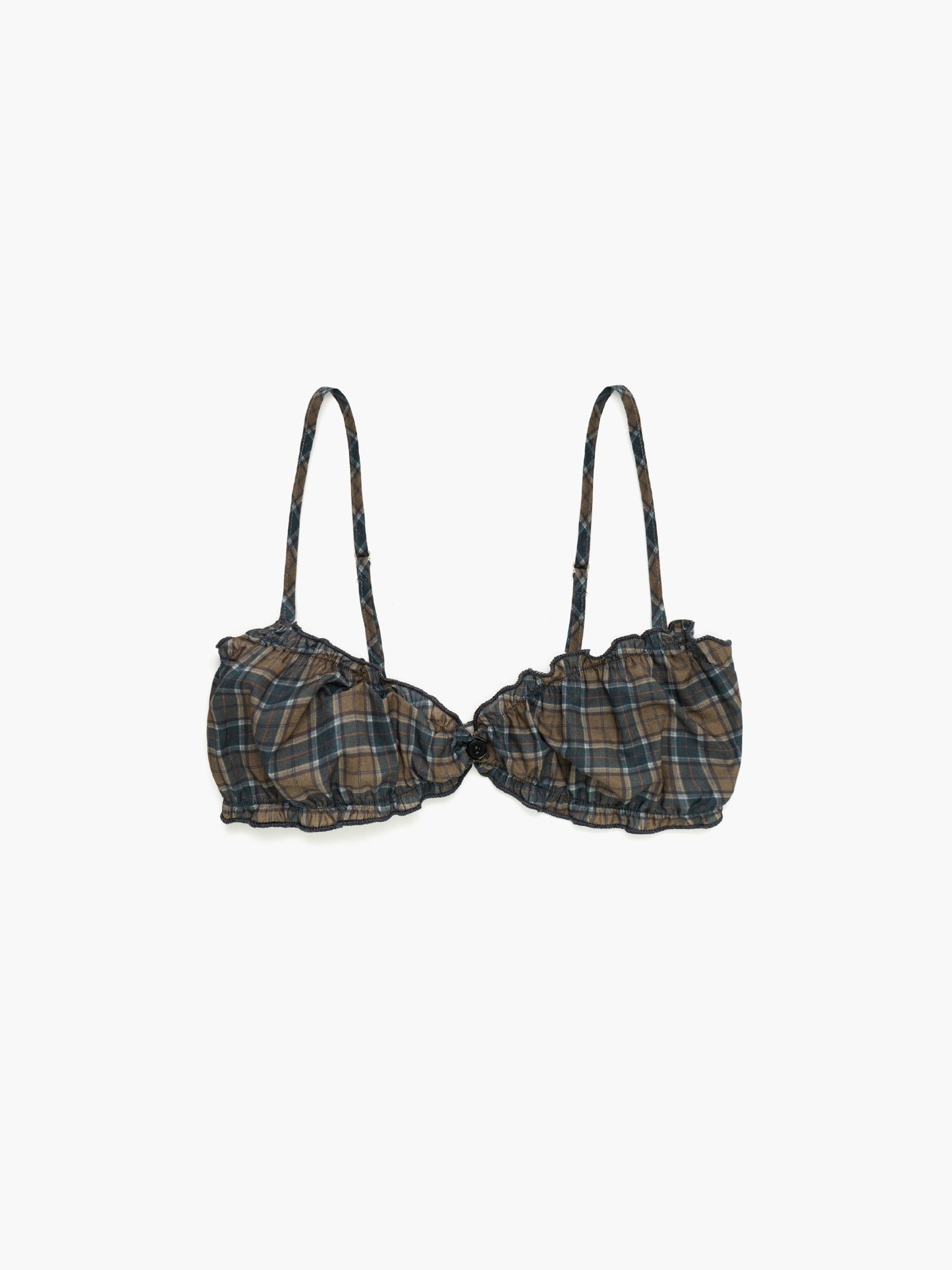 Oddli Plaid Bralette