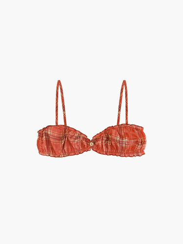 Oddli Oddli Plaid Bralette - amelia plaid