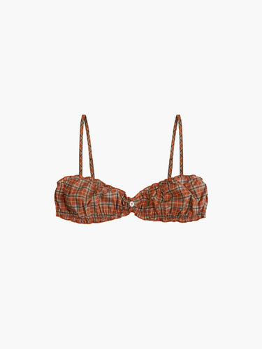 Oddli Plaid Bralette