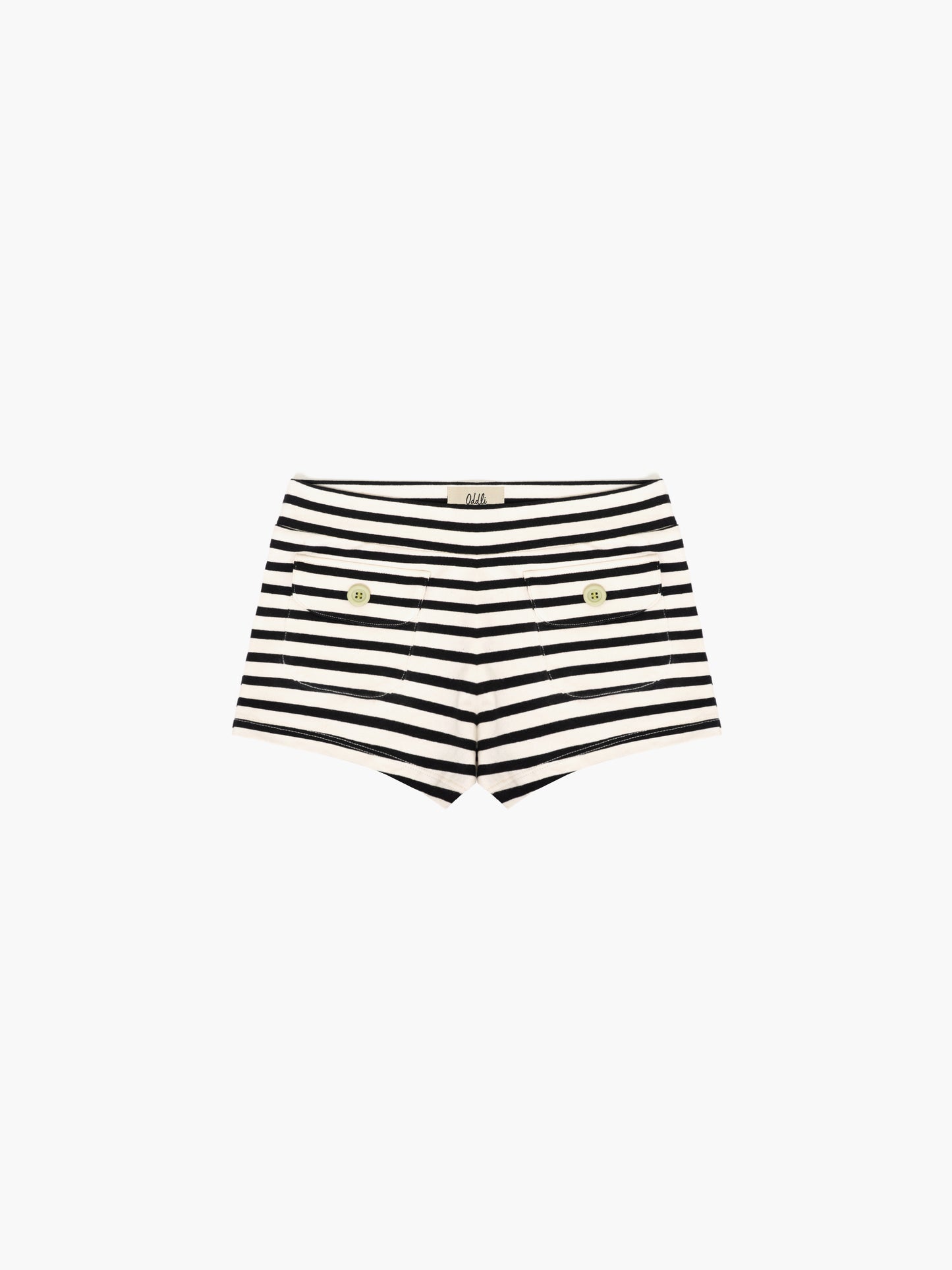 Button Mini Shorts