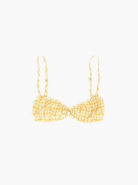 Oddli Plaid Bralette