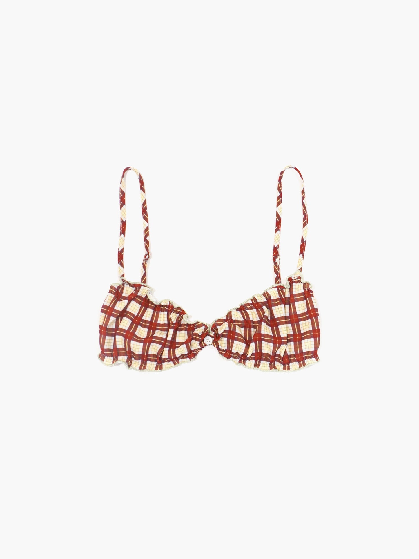 Oddli Plaid Bralette