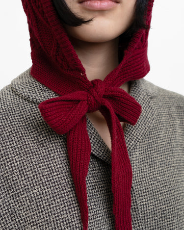 Cable Knit Bonnet