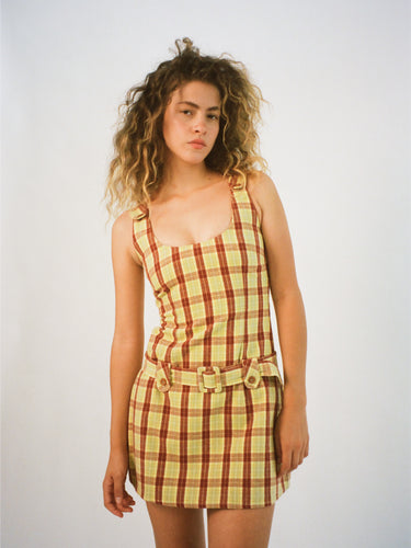Belted Mini Dress