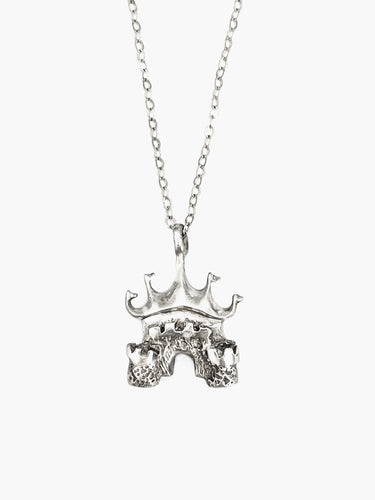 Oddli The Oddli Castle Necklace - sterling silver
