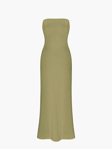 Oddli The First Date Dress - army green