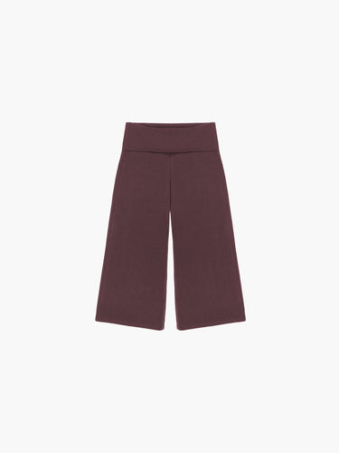 Oddli Cropped Gaucho - mauve