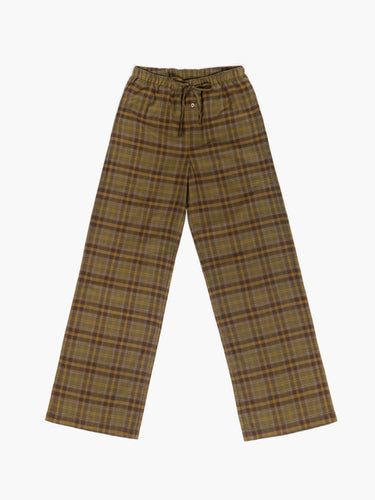 Green Plaid Pants
