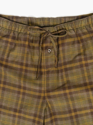 Green Plaid Pants