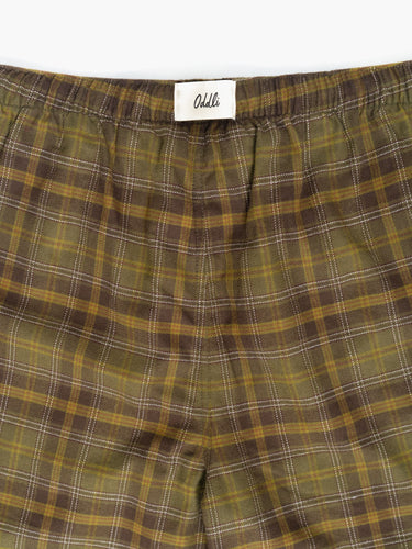 Green Plaid Pants