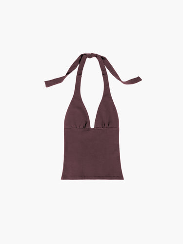 Oddli Halter Top - mauve