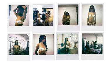 polaroids from the Juliet Johnstone x Oddli Pop Up in LA