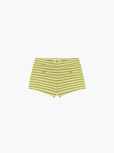 Button Mini Shorts