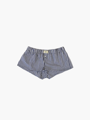 Oddli Micro Boxers - navy gingham