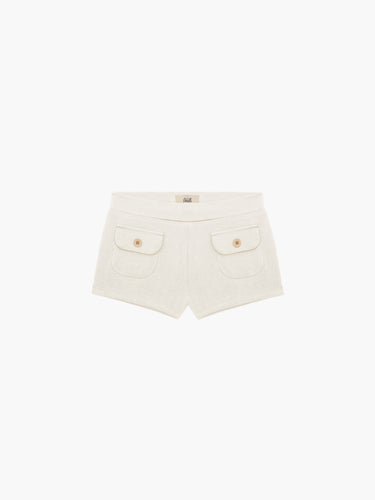 Button Mini Shorts