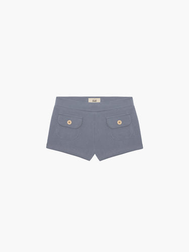 Button Mini Shorts