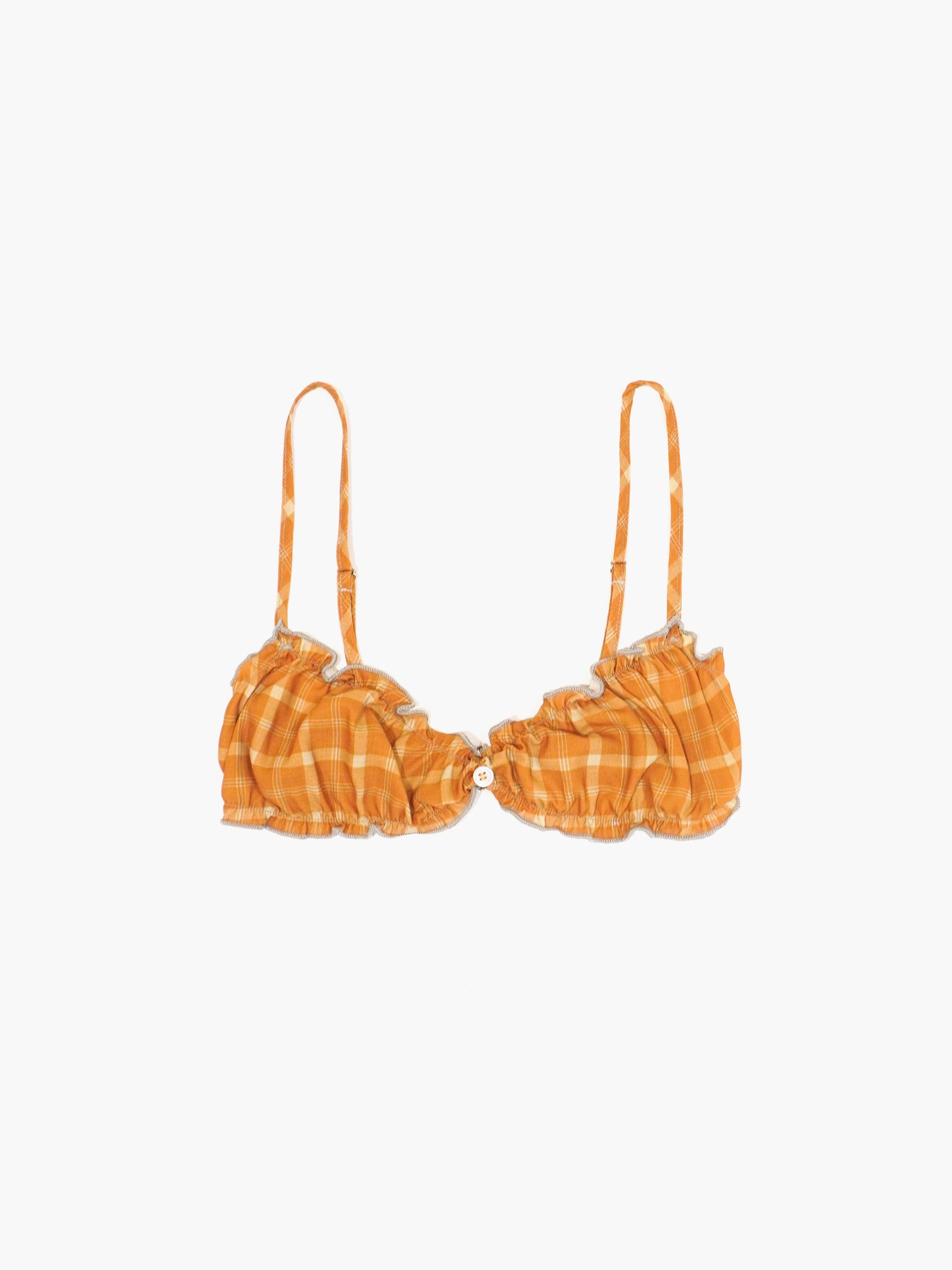 Oddli Plaid Bralette