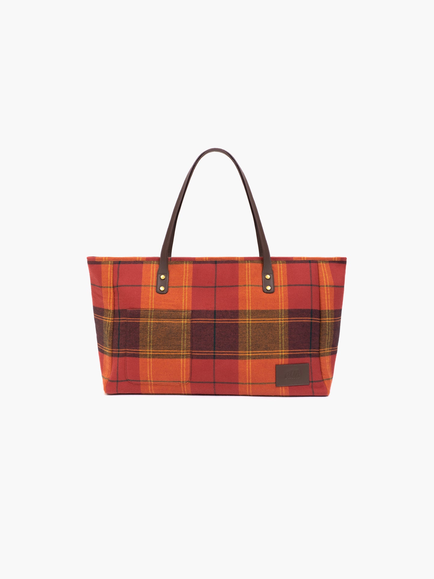 Large Plaid Bag