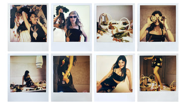 grid of polaroids