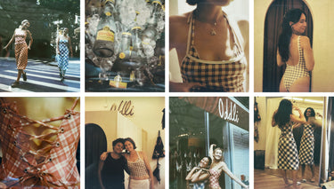 grid of polaroids