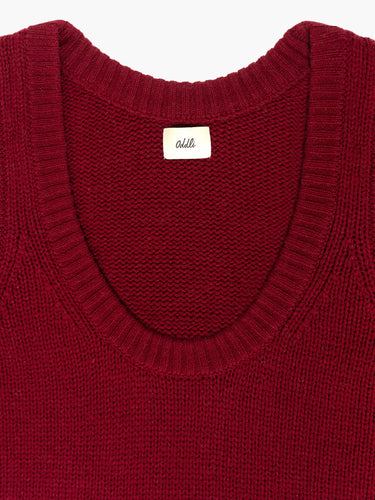 Cable Knit Vest
